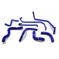 Samco Sport 8-dílná sada silikonových hadic pro vedení chladicí kapaliny pro Peugeot 205 GTi 1985 - 1992 1600/ 1900 s levostranným řízením, barva: modrá