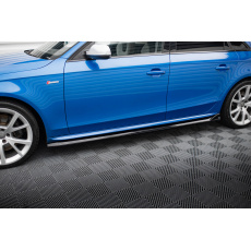 Maxton Design difuzory pod boční prahy ver.4 pro Audi A4 B8, B8 Competition Facelift, B8 FL, černý lesklý plast ABS, S-line Sedan/Avant Maxton Design difuzory pod boční prahy ver.4 pro Audi A4 B8, B8 Competition Facelift, B8 FL, černý lesklý plast ABS, S-line Sedan/Avant