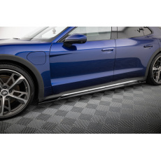 Maxton Design difuzory pod boční prahy pro Porsche Taycan 4S, černý lesklý plast ABS, Cross Turismo Maxton Design difuzory pod boční prahy pro Porsche Taycan 4S, černý lesklý plast ABS, Cross Turismo