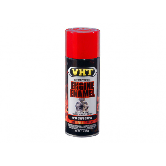 VHT Engine Enamel barva na motory do teploty až 288°C, barva: červená Ford Red