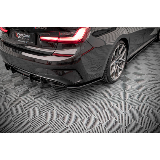 Maxton Design "Street Pro" boční difuzory pod zadní nárazník v.1 pro BMW řada 3 G20 M-Pack, G21 M-Pack, plast ABS bez povrchové úpravy