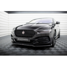 Maxton Design spoiler pod přední nárazník pro Jaguar XE Mk1 Facelift, černý lesklý plast ABS Maxton Design spoiler pod přední nárazník pro Jaguar XE Mk1 Facelift, černý lesklý plast ABS