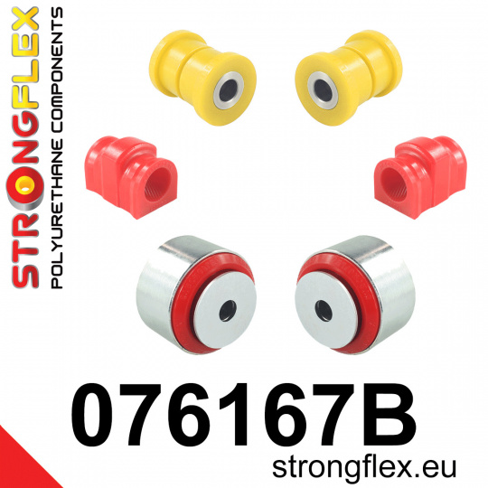 076167B: Strongflex Sada silentbloků předního zavěšení