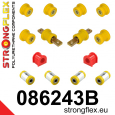 086243B: Rear suspension bush kit (no bushes 081105B) 086243B: Rear suspension bush kit (no bushes 081105B)