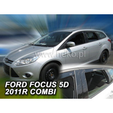 HEKO ofuky oken Ford Focus combi 5dv (2011-2018) přední + zadní