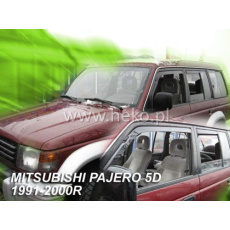 HEKO ofuky oken Mitsubishi Pajero 5dv (1991-1999) přední + zadní
