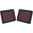 K&N sada sportovních vložek vzduchových filtrů pro Infiniti M37 r.v. 2011-2013 3.7L Benzin