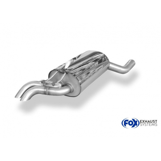Fox Sportauspuff koncový tlumič výfuku s koncovkou 2x55 typ 28 - Diesel Optik pro Mercedes třída E W124 s motorem 2.3 Fox Sportauspuff koncový tlumič výfuku s koncovkou 2x55 typ 28 - Diesel Optik pro Mercedes třída E W124 s motorem 2.3