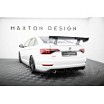 Maxton Design zadní křídlo s úzce rozkročenými držáky pro Volkswagen Jetta GLI Mk7, pravý karbon