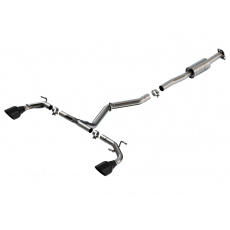 Borla Cat-Back výfukový systém "ATAK" pro Subaru BRZ 2,4l 4-válec RWD 2-dvéř. r.v. 2022-2023, typ koncovek: černé