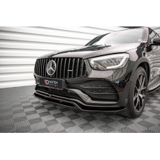 Maxton Design spoiler pod přední nárazník pro Mercedes GLC Coupe/C253 Facelift /AMG- Line, SUV/C253 Facelift /AMG- Line, černý lesklý plast ABS
