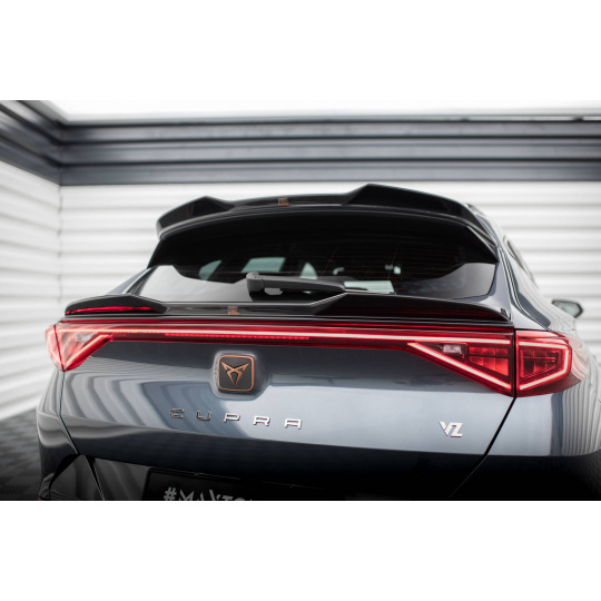 Maxton Design spodní prodloužení spoileru 3d pro Cupra Formentor, černý lesklý plast ABS