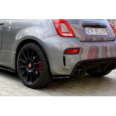 Maxton Design boční difuzory pod zadní nárazník pro Fiat 500 Abarth Mk1 FL, černý lesklý plast ABS Maxton Design boční difuzory pod zadní nárazník pro Fiat 500 Abarth Mk1 FL, černý lesklý plast ABS