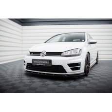 Maxton Design spoiler pod přední nárazník ver.5 pro Volkswagen Golf R Mk7, černý lesklý plast ABS Maxton Design spoiler pod přední nárazník ver.5 pro Volkswagen Golf R Mk7, černý lesklý plast ABS
