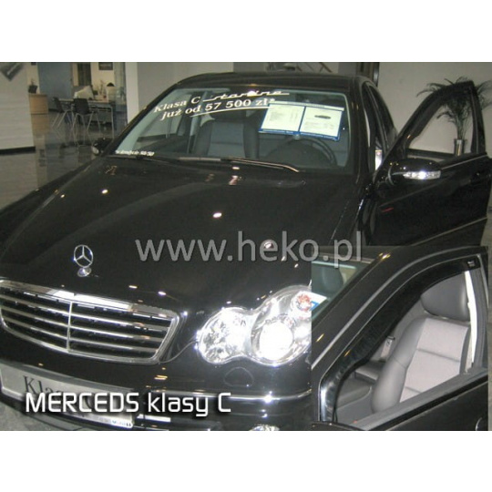 HEKO ofuky oken Mercedes Benz C W203 4dv (2000-2007) přední