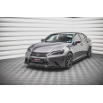 Maxton Design spoiler pod přední nárazník ver.2 pro Lexus GS MK4 /F-Sport, černý lesklý plast ABS