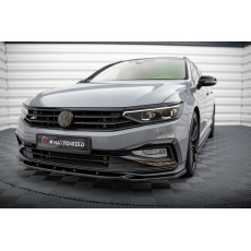 Maxton Design spoiler pod přední nárazník ver.2 pro Volkswagen Passat Mk8 (B8) Facelift, černý lesklý plast ABS, R-Line Maxton Design spoiler pod přední nárazník ver.2 pro Volkswagen Passat Mk8 (B8) Facelift, černý lesklý plast ABS, R-Line