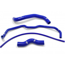 Samco Sport 4-dílná sada silikonových hadic pro vedení chladicí kapaliny pro Nissan 350Z (Z33) 2005 - on s motorem VQ35DE, s man. převodovkou, JDM, barva: modrá