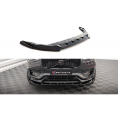 Maxton Design spoiler pod přední nárazník pro Volvo XC90 Mk2 Facelift R-Design, Carbon-Look