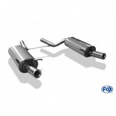 Fox Sportauspuff koncový tlumič výfuku s koncovkou 1x80 Typ 13 na obou stranách pro Audi S6 4B s motorem (Nur ESD) 2.4, 1.8 T, 2.5 TDI, 2.7, 2.8, 3.0, 3.7, 4.2, S6 Fox Sportauspuff koncový tlumič výfuku s koncovkou 1x80 Typ 13 na obou stranách pro Audi S6 4B s motorem (Nur ESD) 2.4, 1.8 T, 2.5 TDI, 2.7, 2.8, 3.0, 3.7, 4.2, S6