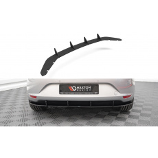Maxton Design "Street Pro" difuzor zadního nárazníku pro Seat Leon Mk3, plast ABS bez povrchové úpravy Maxton Design "Street Pro" difuzor zadního nárazníku pro Seat Leon Mk3, plast ABS bez povrchové úpravy