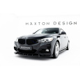 Maxton Design spoiler pod přední nárazník pro BMW řada 3 GT F34, černý lesklý plast ABS, M-Pack