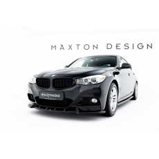 Maxton Design spoiler pod přední nárazník pro BMW řada 3 GT F34, černý lesklý plast ABS, M-Pack Maxton Design spoiler pod přední nárazník pro BMW řada 3 GT F34, černý lesklý plast ABS, M-Pack