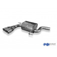 Fox Sportauspuff koncový tlumič výfuku s koncovkou 2x80 Typ 25 pro VW Tiguan II 2016- s motorem 2.0 TDI