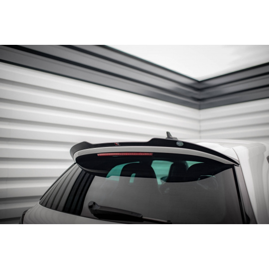 Maxton Design prodloužení spoileru ver.2 pro Volkswagen Scirocco R Mk3, černý lesklý plast ABS