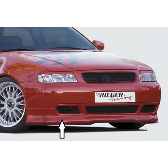 Rieger spoiler pod přední nárazník pro Audi A3 8L 3-dvéř., 5-dvéř., plast ABS bez povrchové úpravy, r.v. do 1999