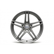 TA Technix XF3 ALU lité kolo konkávní 8,5x19 - šedá Gunmetal, 5x112, 66,6/57,1 ET42