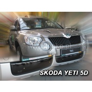 HEKO zimní clona Škoda Yeti (2009 - 2013) předfacelift, horní
