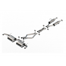 Borla Cat-Back výfukový systém "S-Type" pro Jeep Grand Cherokee Summit 3.6L V6 AT, 2WD/4WD, r.v. 2022-2024 Borla Cat-Back výfukový systém "S-Type" pro Jeep Grand Cherokee Summit 3.6L V6 AT, 2WD/4WD, r.v. 2022-2024