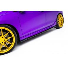Maxton Design difuzory pod boční prahy ver.5 pro Volkswagen Golf R Mk8, Mk8 Facelift, černý lesklý plast ABS Maxton Design difuzory pod boční prahy ver.5 pro Volkswagen Golf R Mk8, Mk8 Facelift, černý lesklý plast ABS