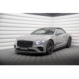 Maxton Design spoiler pod přední nárazník pro Bentley Continental GT Mk3, černý lesklý plast ABS