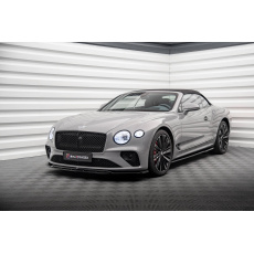 Maxton Design spoiler pod přední nárazník pro Bentley Continental GT Mk3, černý lesklý plast ABS