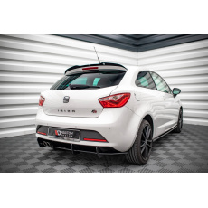 Maxton Design "Street Pro" difuzor zadního nárazníku pro Seat Ibiza FR Mk4 Facelift SC, plast ABS bez povrchové úpravy