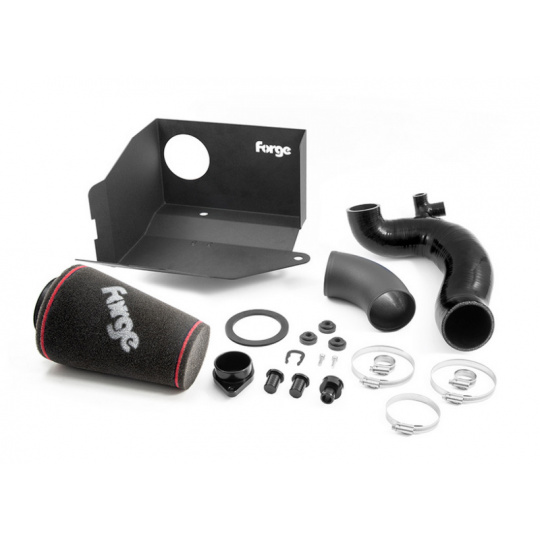 Forge Motorsport sportovní kit sání pro Audi A1 1.5 TSI, barva hadice: černá, typ filtru: pěnový