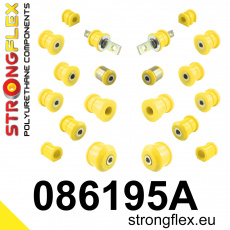 086195A: Strongflex Kompletní sada silentbloků pro zavěšení varianta SPORT 086195A: Strongflex Kompletní sada silentbloků pro zavěšení varianta SPORT