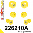 226210A: Strongflex Sada silentbloků předního zavěšení varianta SPORT