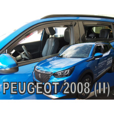HEKO ofuky oken Peugeot 2008 II 5dv (od 2019) přední + zadní