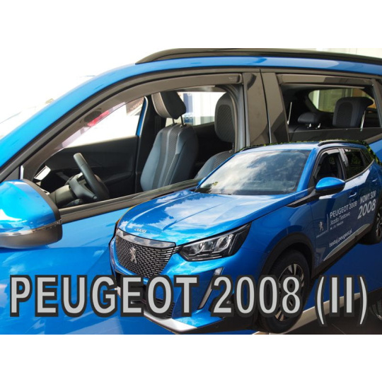 HEKO ofuky oken Peugeot 2008 II 5dv (od 2019) přední + zadní