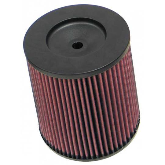 K&N univerzální kulatý zkosený filtr se vstupem 105 mm a výškou 200 mm, kovový vrchlík
