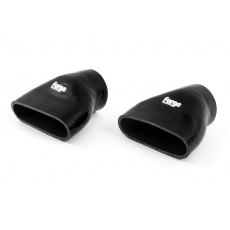 Forge Motorsport silikonové vedení vzduchu z airboxu k turbo inletům Audi RS6/RS7 C8, barva: černá