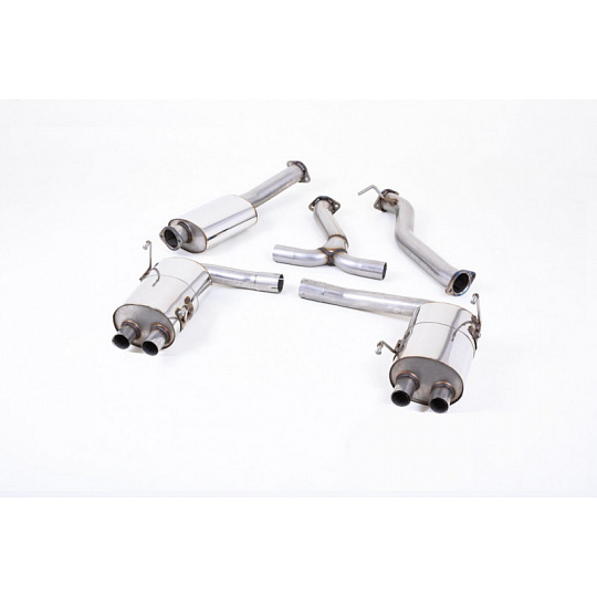 Milltek Sport homologovaný výfuk cat-back pro Subaru Impreza WRX STi Sedan 2014-2024, GT-100 titanově modré koncovky Milltek Sport homologovaný výfuk cat-back pro Subaru Impreza WRX STi Sedan 2014-2024, GT-100 titanově modré koncovky