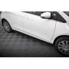 Maxton Design difuzory pod boční prahy pro Toyota Yaris Mk3 Facelift, černý lesklý plast ABS Maxton Design difuzory pod boční prahy pro Toyota Yaris Mk3 Facelift, černý lesklý plast ABS