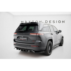 Maxton Design spoiler pod zadní nárazník s žebrováním pro Jeep Grand Cherokee WL, černý lesklý plast ABS, Trailhawk Maxton Design spoiler pod zadní nárazník s žebrováním pro Jeep Grand Cherokee WL, černý lesklý plast ABS, Trailhawk