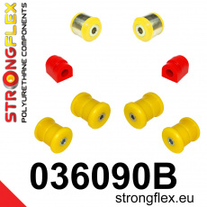 036090B: Strongflex Sada silentbloků zadního zavěšení 036090B: Strongflex Sada silentbloků zadního zavěšení