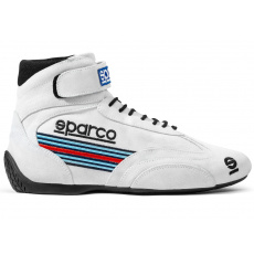 Závodní boty Sparco Top Martini Racing, s homologací FIA, barva: bílá, velikost: 40