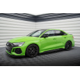 Maxton Design sada splitterů pro Audi RS3 8Y, materiál pravý karbon, Sedan